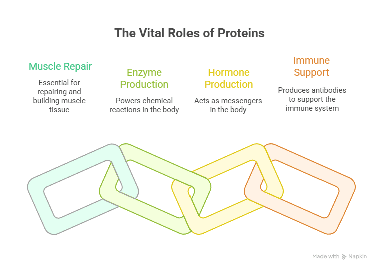 The Vital Roles of Proteins